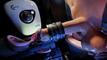 High-quality, uncensored animation in three dimensions, Milking Her Dry