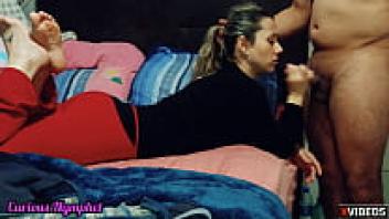 Aspiring blonde milf with a lovely foot and a black cock handjob blowjob, the Curious Goddess is an amateur.