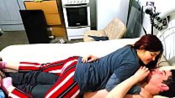 A young woman who is in love with a hot guy