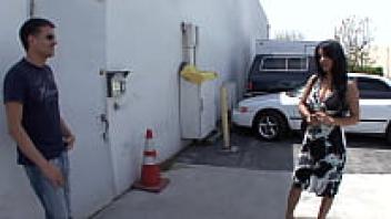 BRUNETTE, a VERY HOT MILF BABE, who has great big tits, is our model.