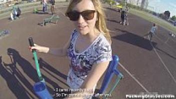 adoring Glasses and adoring Teresa while they at the gym adult pornography