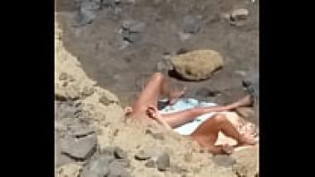 Putting a touch on the beach