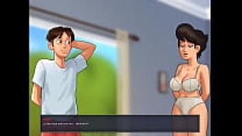 Cap 45 of the Summertime Saga: assisting a woman in need