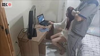 The perverted maintenance worker is there to greet the young girl who is at home by herself! Camouflaged device