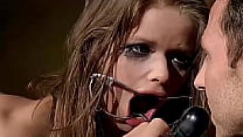 Big mouth needs to be filled, and Jenny Noel, who is a woman who is pushy, needs to change into a girl who is humble. First, the 1. When she swallows her Master's enormous dick, she is tamed.