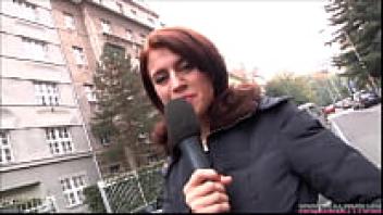 The first time that the sexy brunette and her lover have ever visited an amateur bedroom, they are a horny threesome.