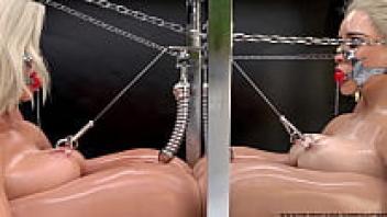The Punishment of Blonde Thieves that is a 3D BDSM Bondage Fetish