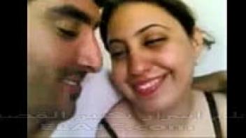 In her bedroom, a stunning Arabic cutie!