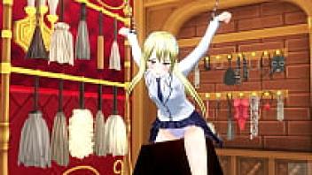 Uncensored Japanese hentai animation, cream pie, spanking, young virgin deflowering ASMR