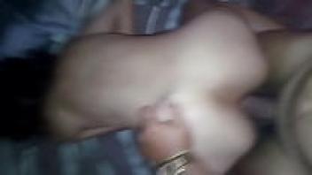 I offered the mechanic my ass with a large dick.