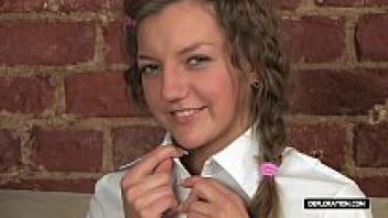 Russian teen blonde wet masturbation