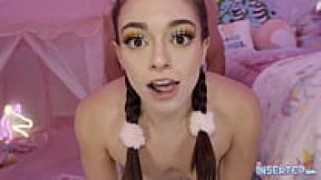 INSERTED Sophia Burns gets her holes filled.