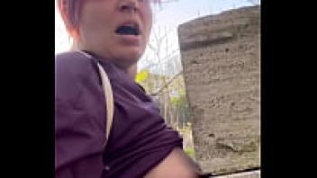 My kinky Easter: humiliation and bdsm orgasms in the forest.