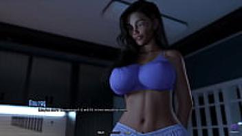 Life in Santa County: Step Sister Captures Pervy Step Brother Jerking Off to Her Panty in 3D Hentai Animated Porn