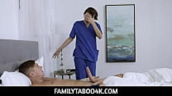 FamilyTaboo4K: The Teen Stepsister, a Little Nurse, Helps Her Brother Feel Better