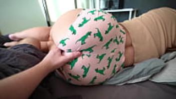 Sex is hinted at by the big Booty Step sister wearing short shorts.