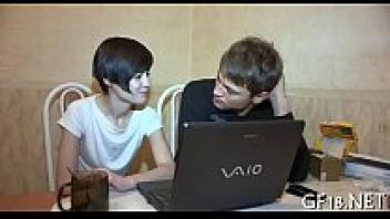 That babe spreads her legs wide.