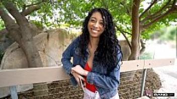 Real Teens: A Tiny Ebony Amateur Participating in a Porn Audit