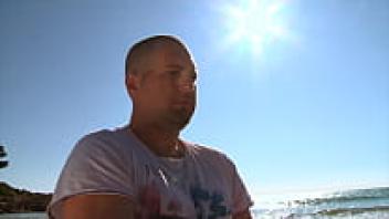 On the nude beach, sex