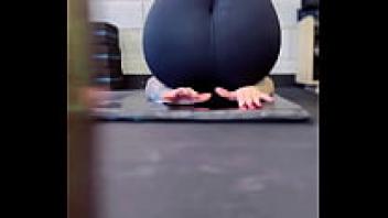 Working out at my gym It ran down my legs when I got completely soaked! (Publicly)