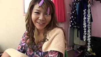 A Japanese teen is doing her first adult video, which includes a BTs interview, in JAV Jyonetsu Tairiku File 27.