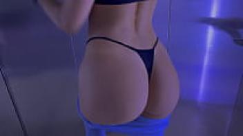 Latina Tits and a Hot Big Ass Seduce a Boy at the Gym