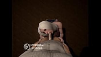 Uncensored 3D Hentai blow job anime