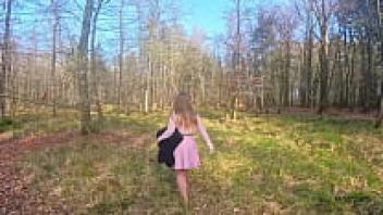 Happy-ending forest sex—I couldn't contain myself