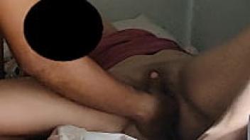 Touching Bailey's ass and pussy