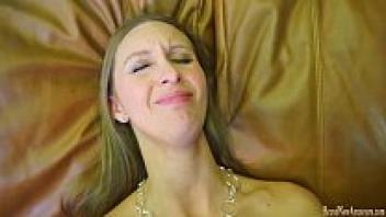 A very attractive amateur performs all of this on a casting couch.