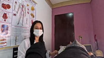 Unexpected erection in the nurse's presence