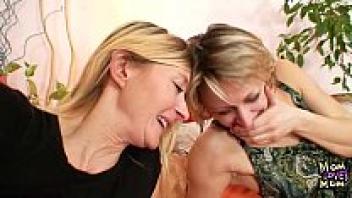 A first-time video featuring two mature amateur milfs who are lesbians