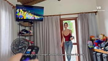 A cream pie from her stepson and a big ass stepmother