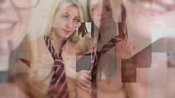 Two Teens from Britain Sucking Cock