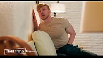 DisruptiveFilms' Jesse Stone and Trevor Brooks' creepy muscle jock was caught wearing his brother's cum-filled socks.