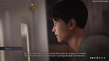 While taking a shower, his attractive stepmother caught him observing her—Ms. Denver's 02 3D porn game