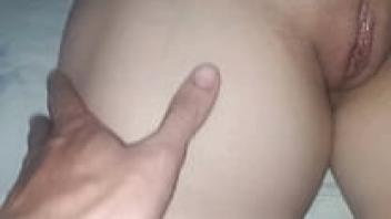 Cumming on my gorgeous redhead's pussy