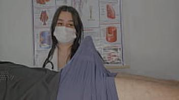 A nurse tends to a patient who has priapism.