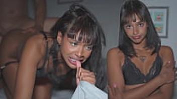 A Huge Creampie Is Given to an Ebony Baby