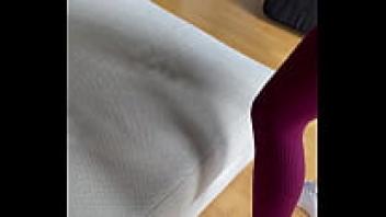 After working out, a desperate miLF begs for a huge cock anal filling.