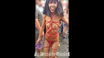 Public Dancing Nip Slip Upskirt with Hairy Babe