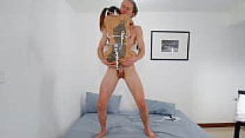 A young Asian girl with a tight pussy is the object of a sex tourist's desire to stand and love.