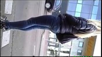 Blonde Voyeur Porn Video with No Ass