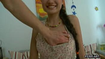 After getting her pussy rubbed, a curvaceous Asian woman is deeply loved in bed.